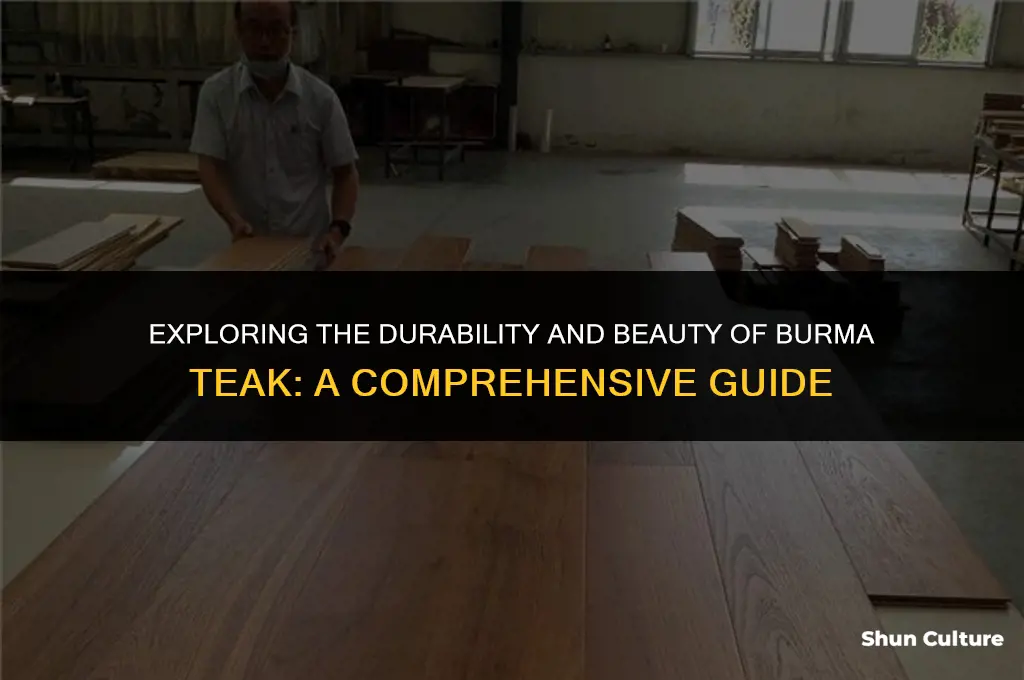 is burma teak good