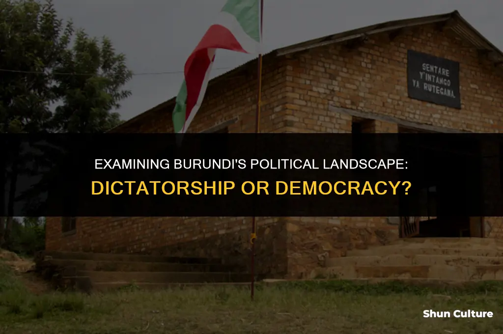 is burundi a dictatorship