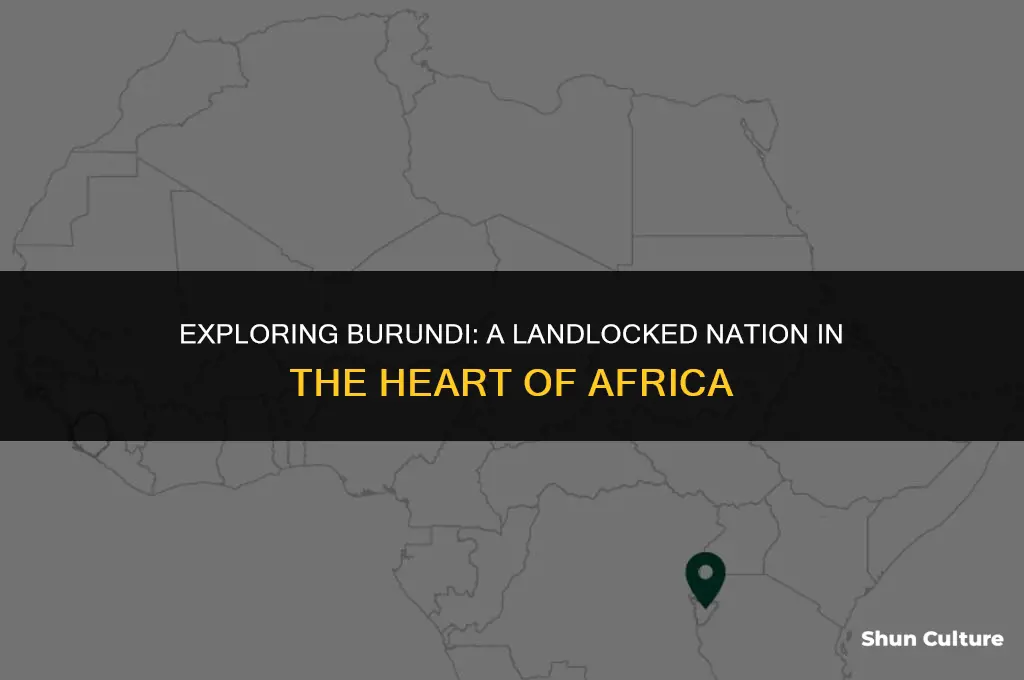 is burundi a landlocked country