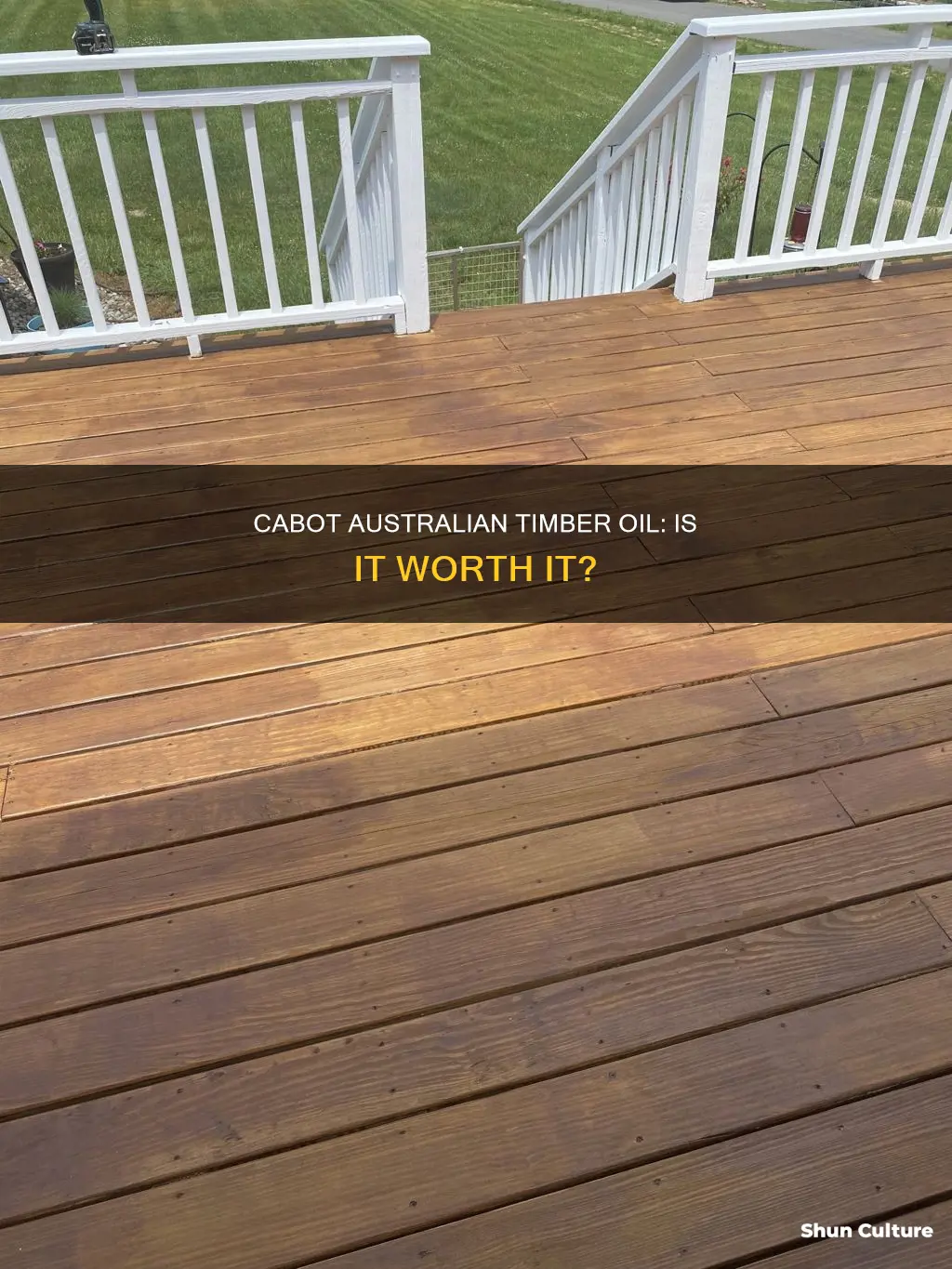 is cabot australian timber oil good