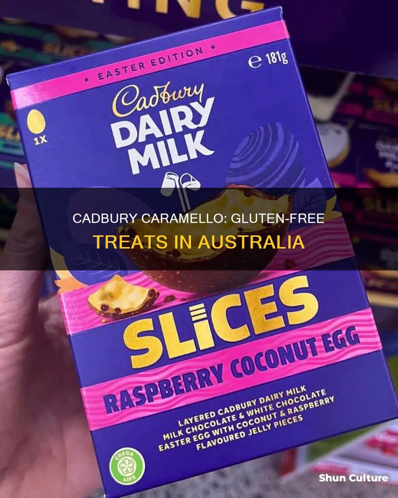 is cadbury caramello gluten free australia