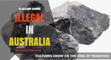 Calcium Carbide: Australia's Legal Stance on the Chemical