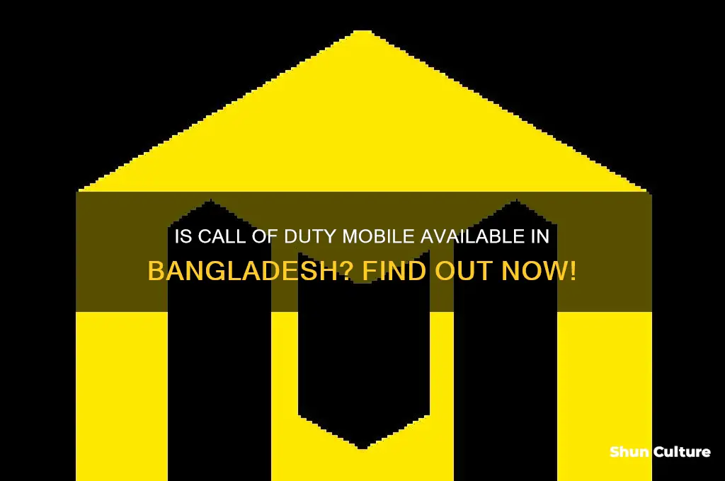 is call of duty mobile released in bangladesh