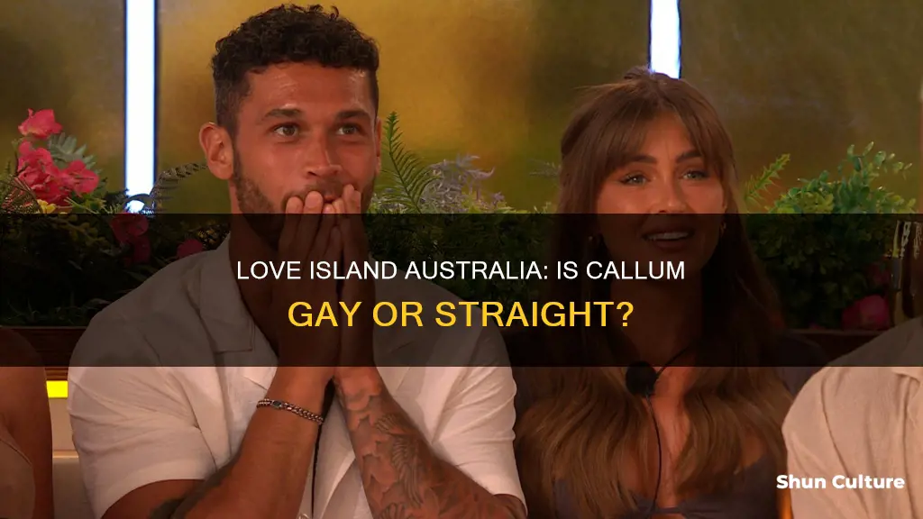is callum from love island australia gay