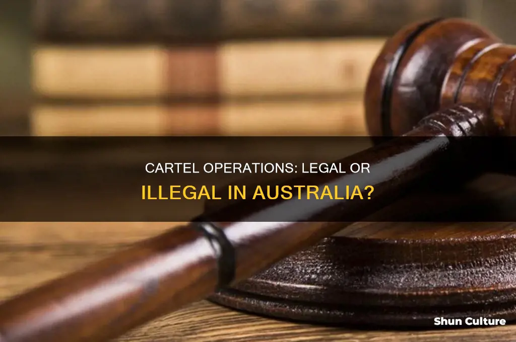 is cartel illegal in australia