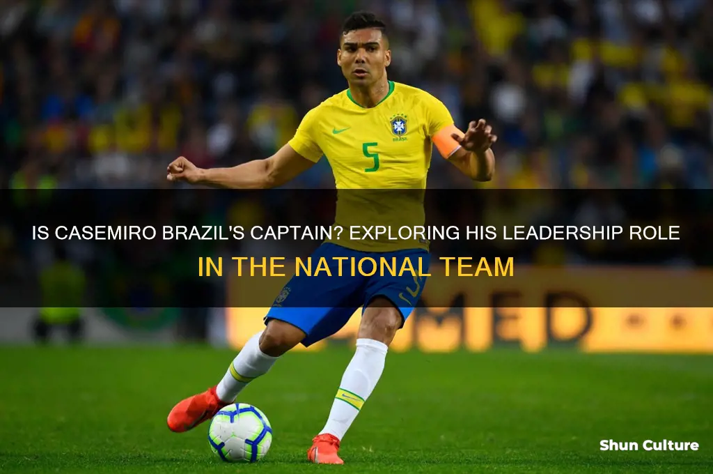 is casemiro brazil captain