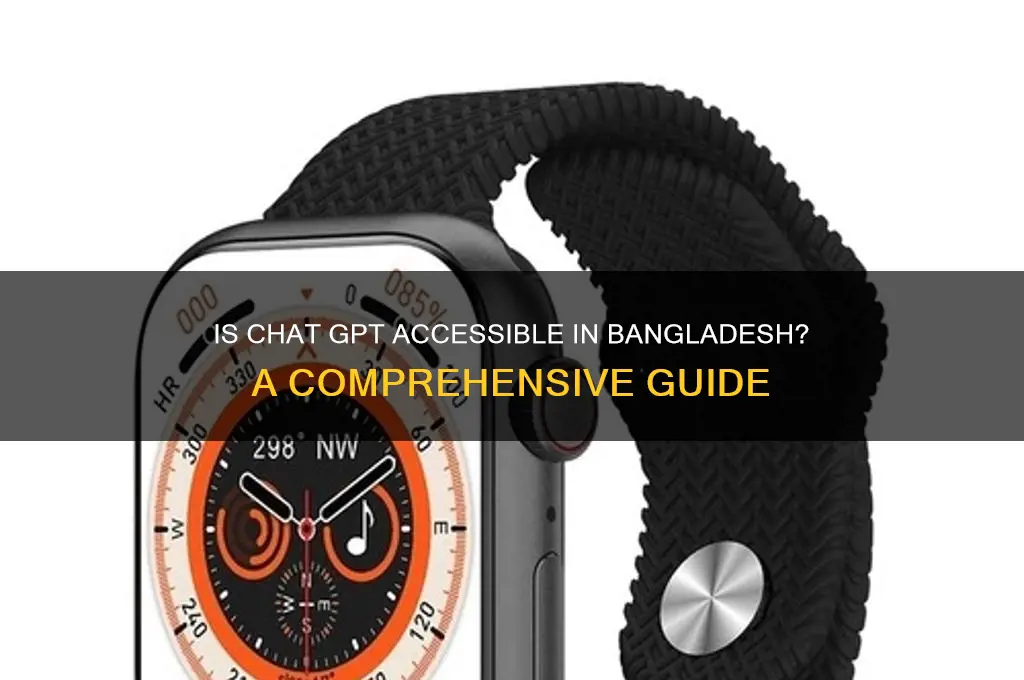 is chat gpt available in bangladesh