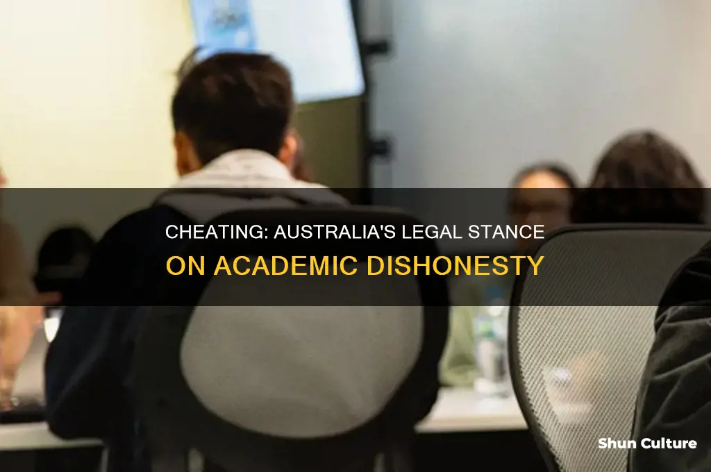 is cheating illegal in australia