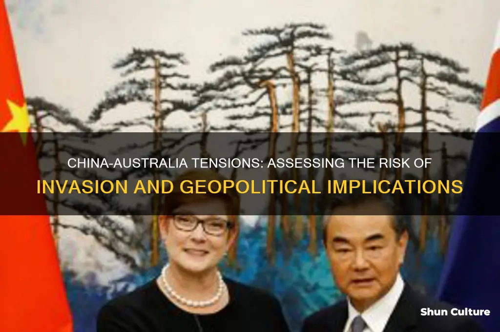 is china going to invade australia