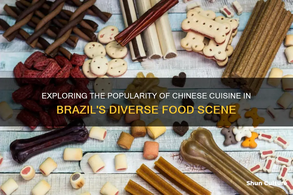 is chinese food popular in brazil