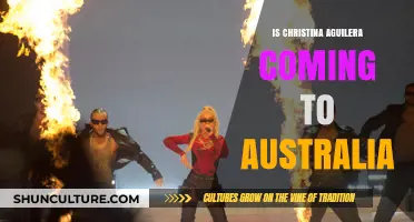 Christina Aguilera's Australian Tour: When and Where?