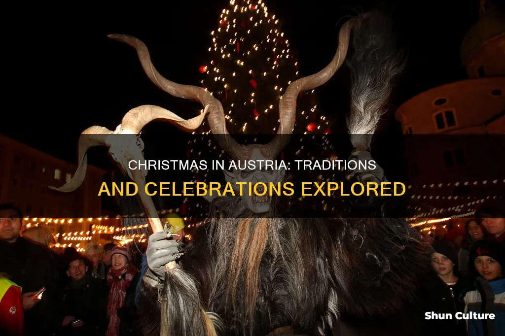 is christmas celebrated in austria