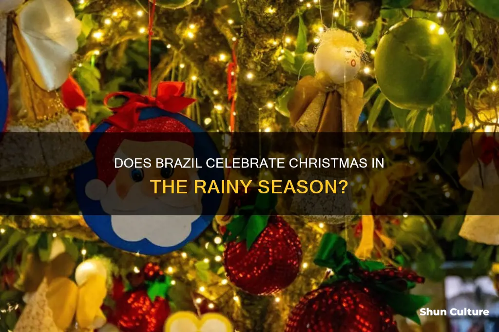 is christmas rainy season in brazil