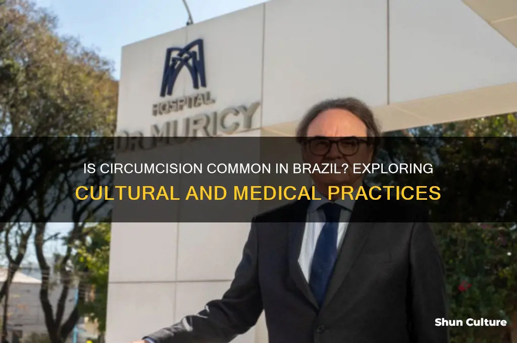 is circumcision common in brazil
