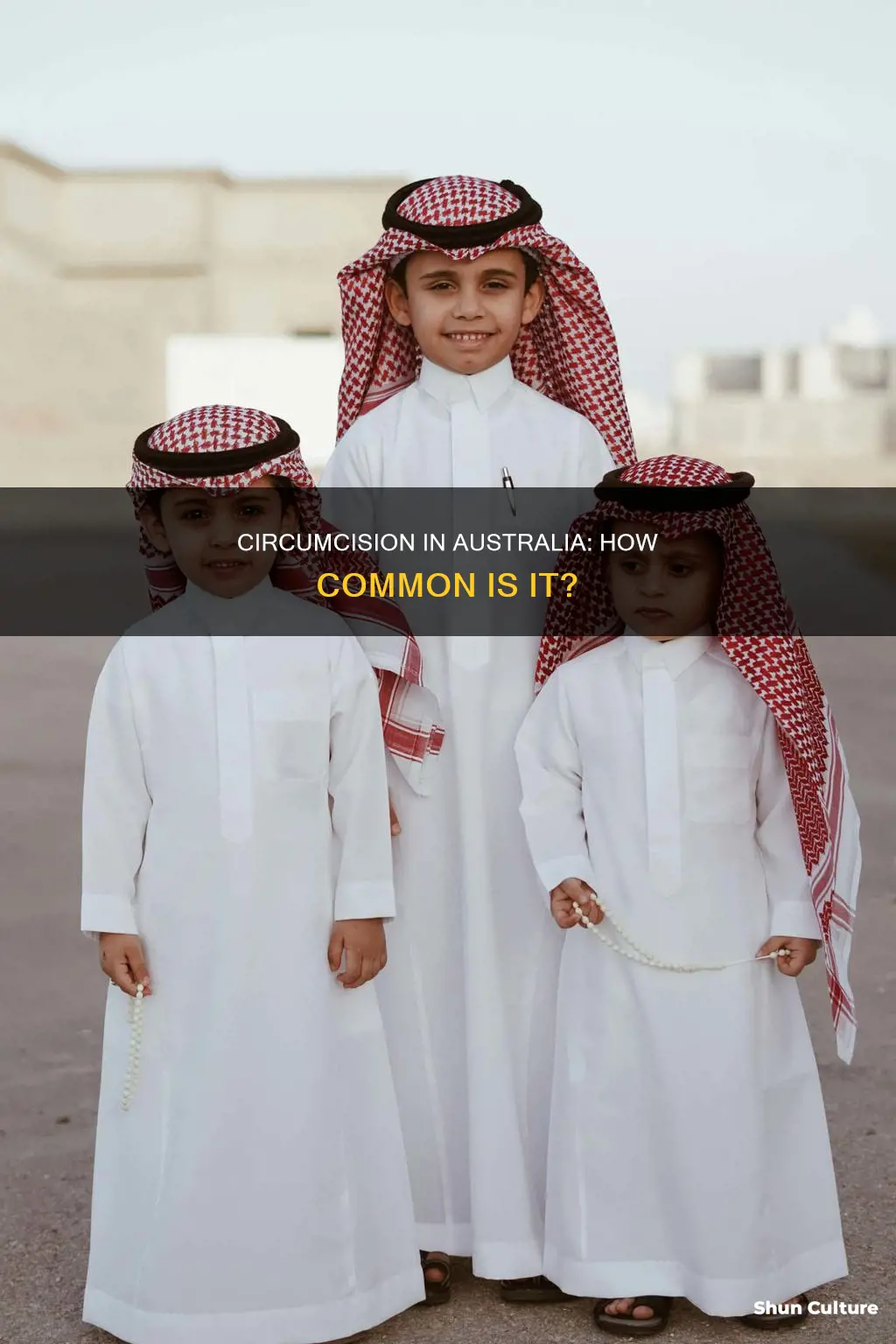 is circumcision popular in australia