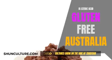 Citric Acid Gluten-Free Safety in Australia