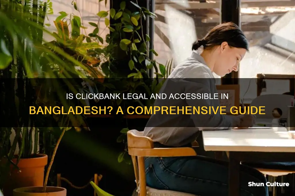 is clickbank allowed in bangladesh