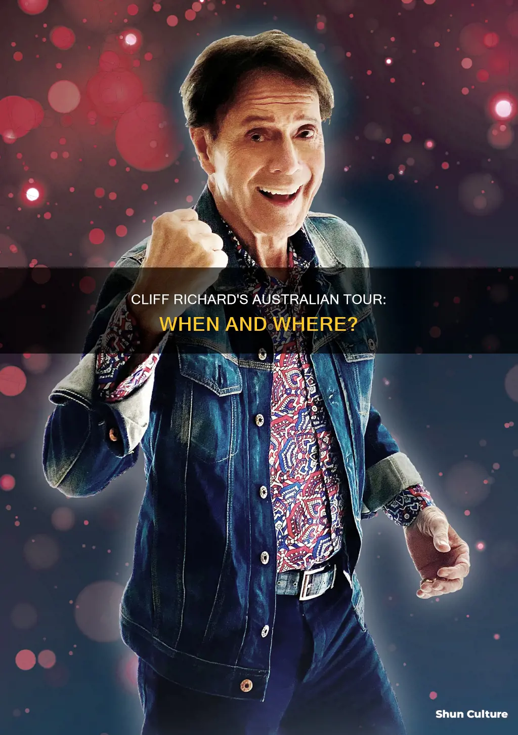 is cliff richard coming to australia