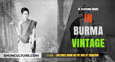 Timeless Threads: Exploring the Vintage Charm of Burmese Clothing