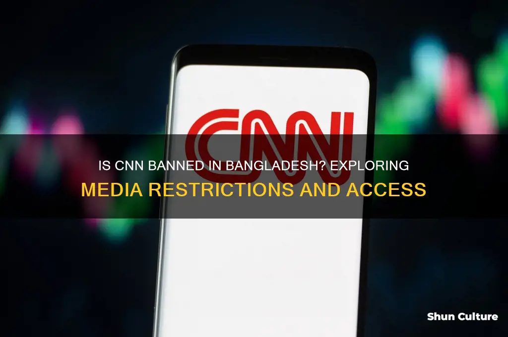 is cnn banned in bangladesh
