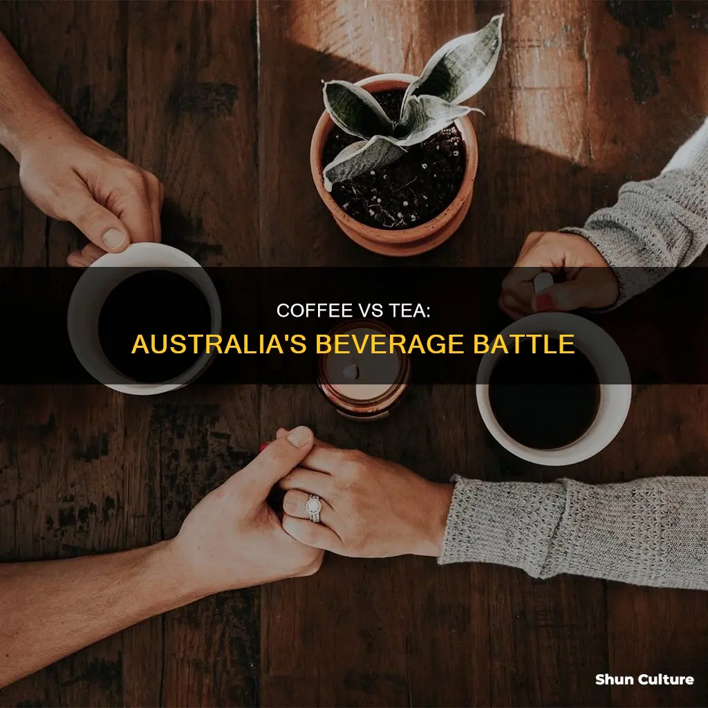 is coffee or tea more popular in australia