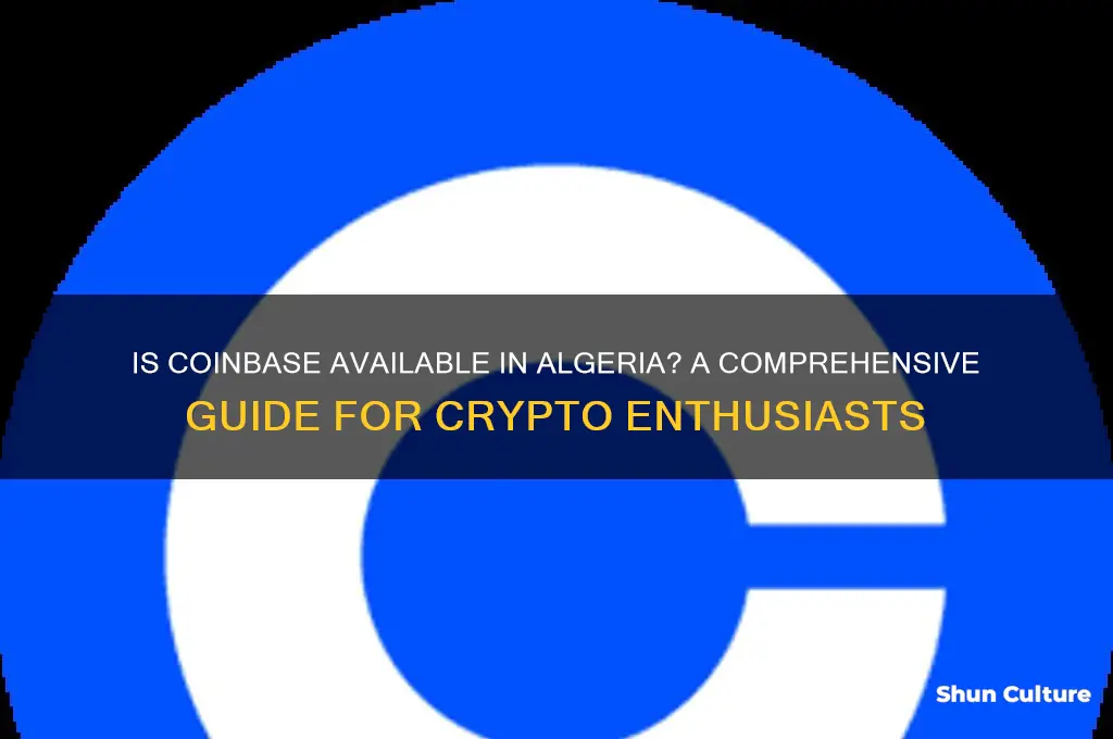 is coinbase available in algeria