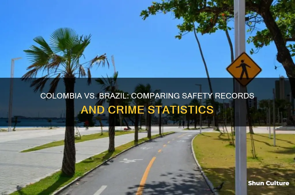 is colombia more dangerous than brazil