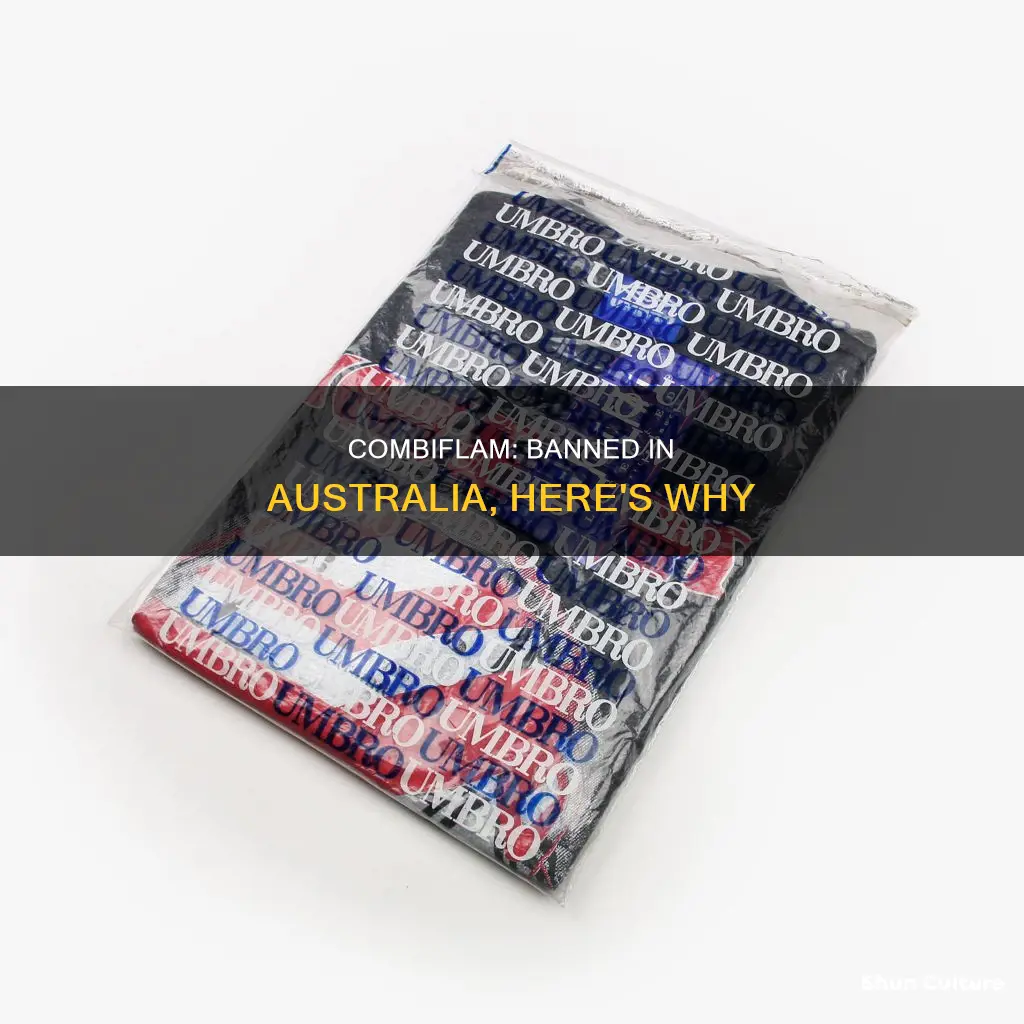 is combiflam banned in australia
