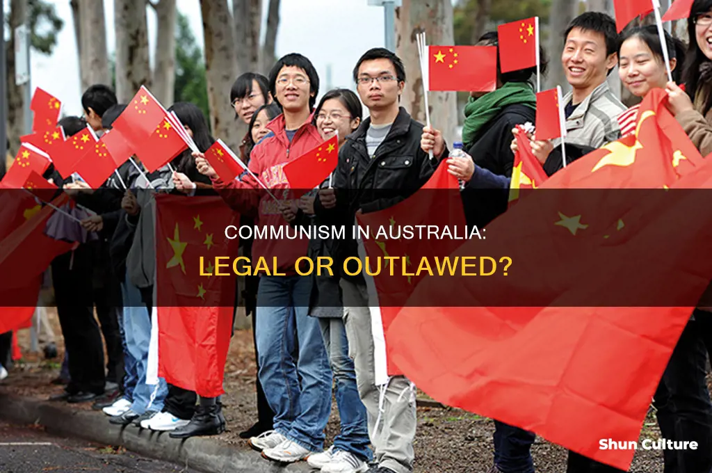 is communism illegal in australia