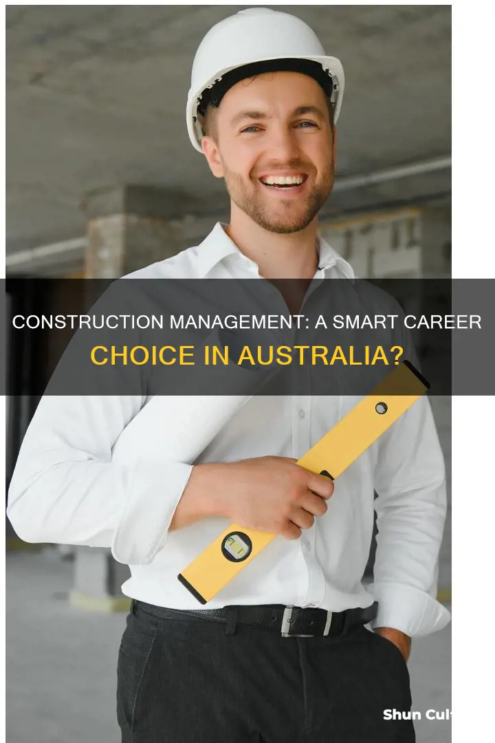 is construction management a good career in australia