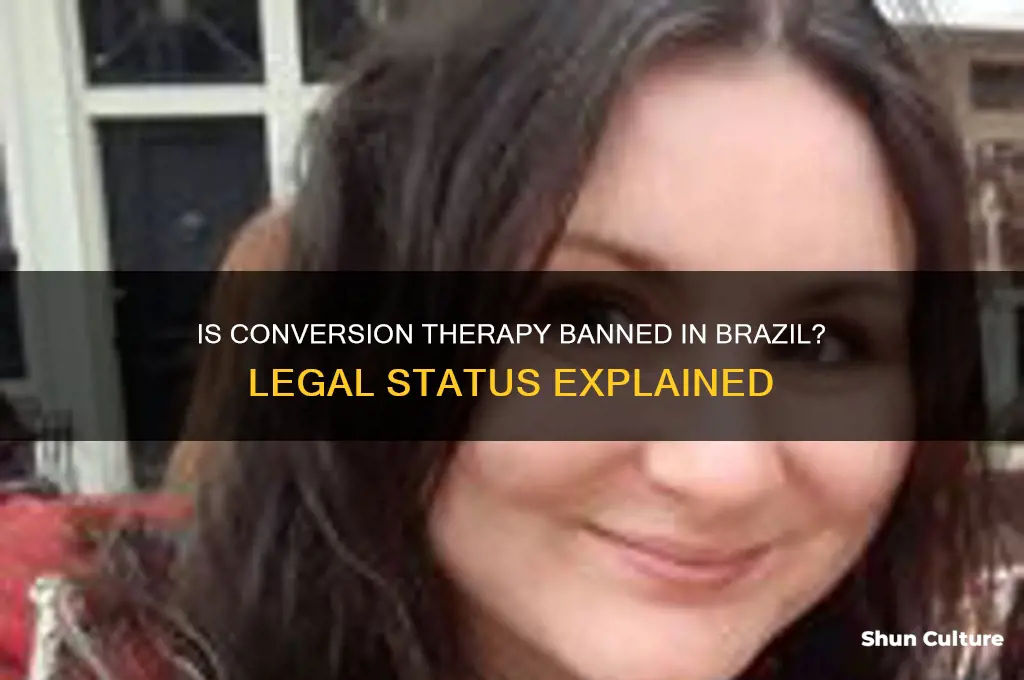 is conversion theraphy banned in brazil