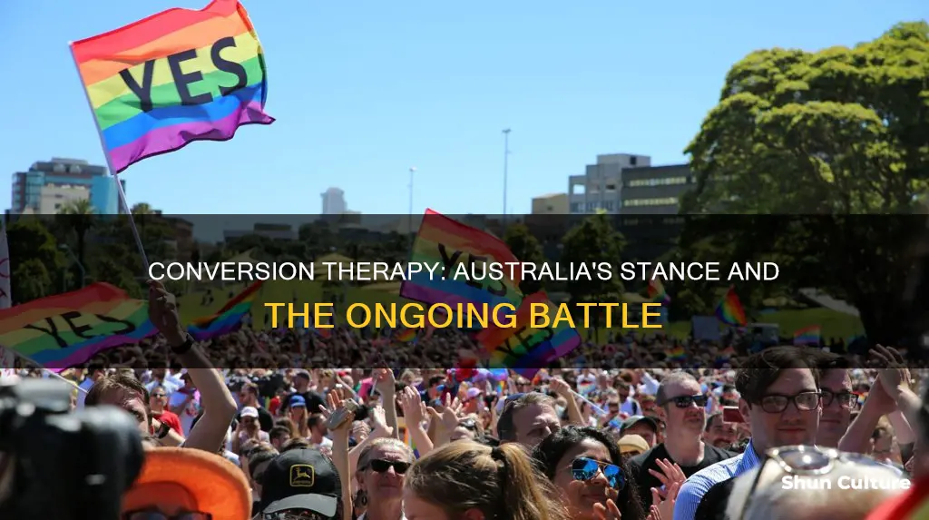 is conversion therapy banned in australia