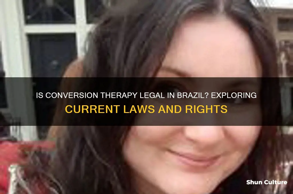 is conversion therapy legal in brazil