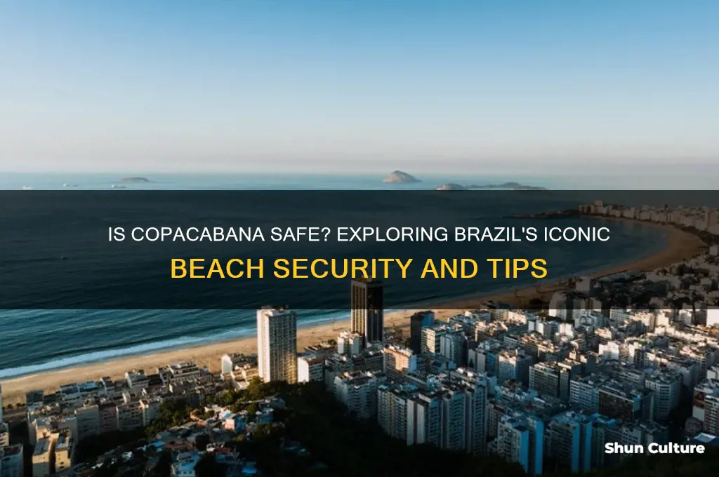 is copacabana brazil safe