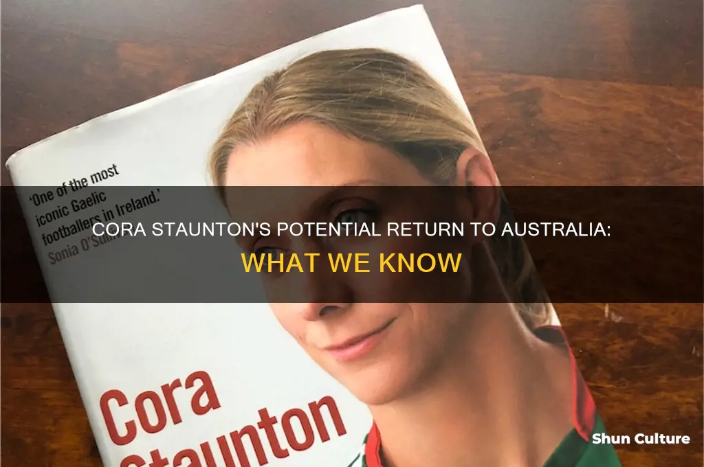 is cora staunton going back to australia