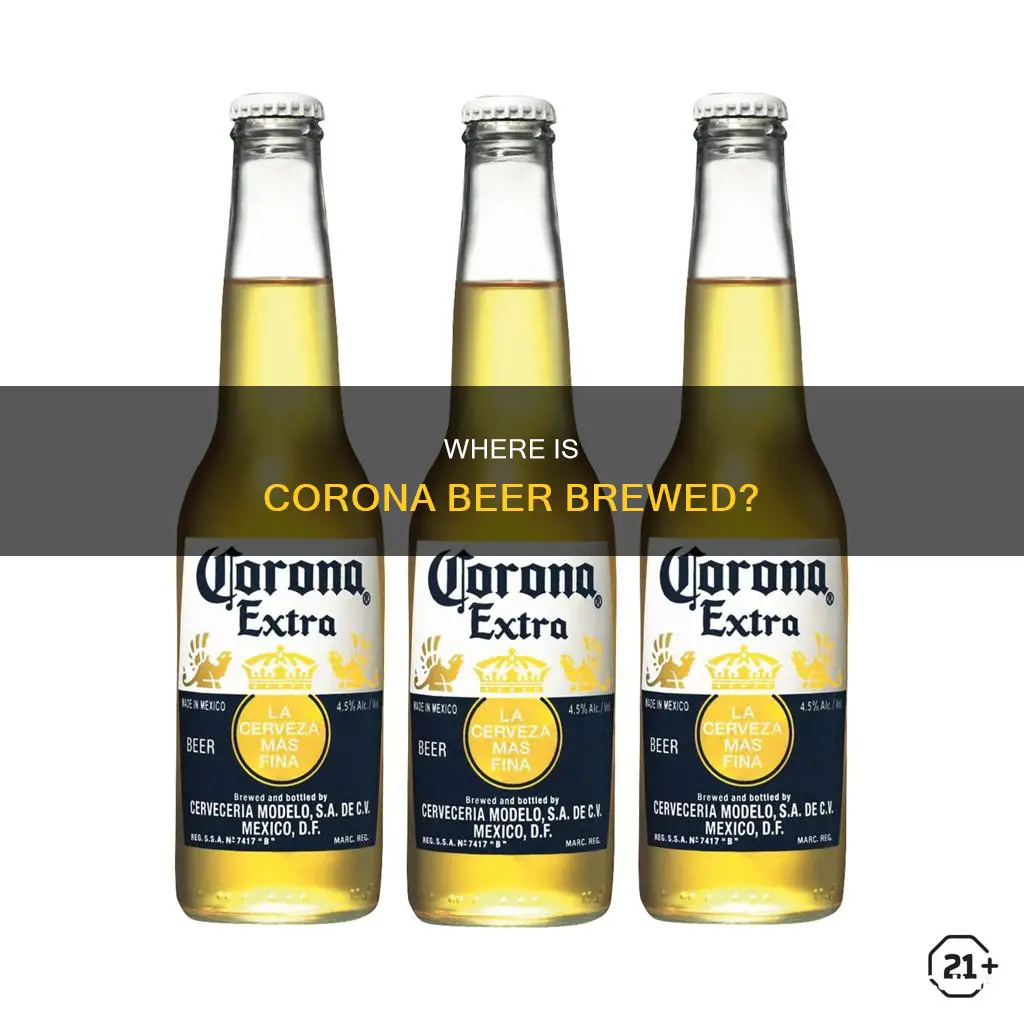 is corona beer made in australia
