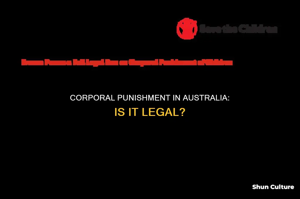 is corporal punishment illegal in australia