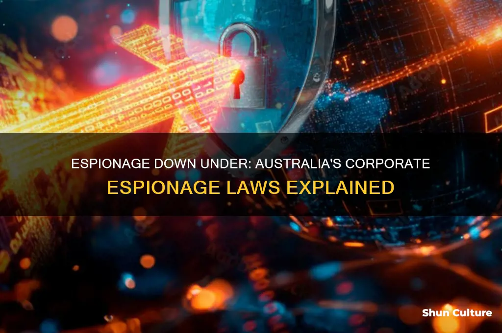is corporate espionage illegal in australia