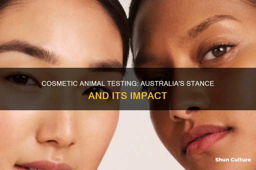 is cosmetic testing on animals illegal in australia