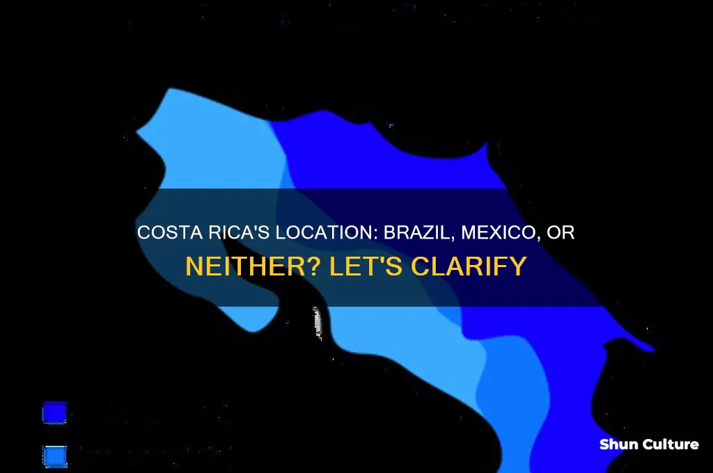 is costa rica in brazil or mexico