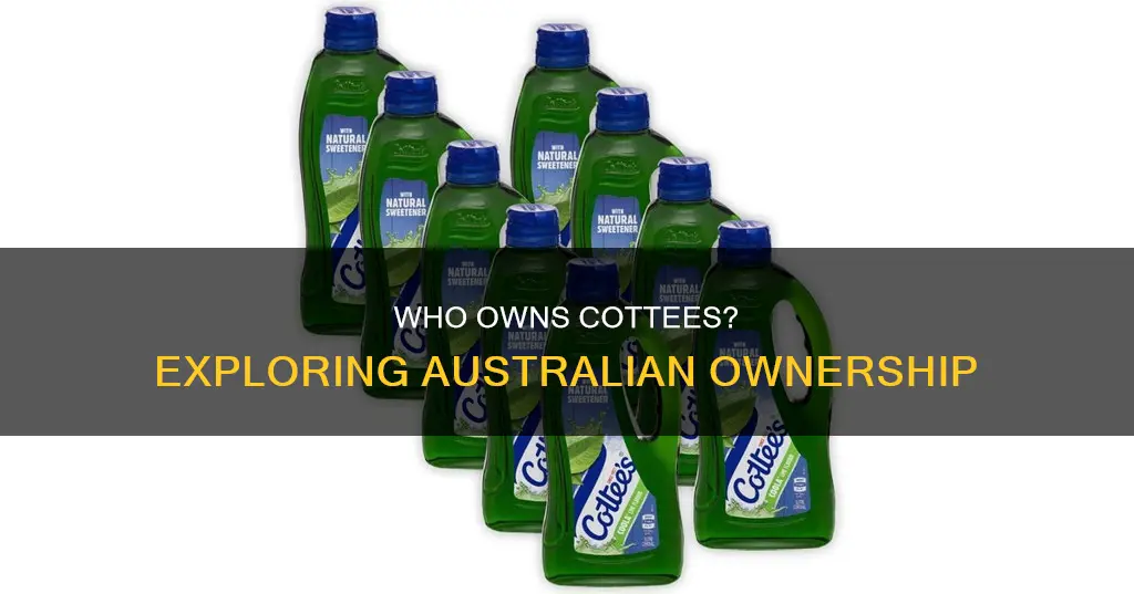 is cottees australian owned
