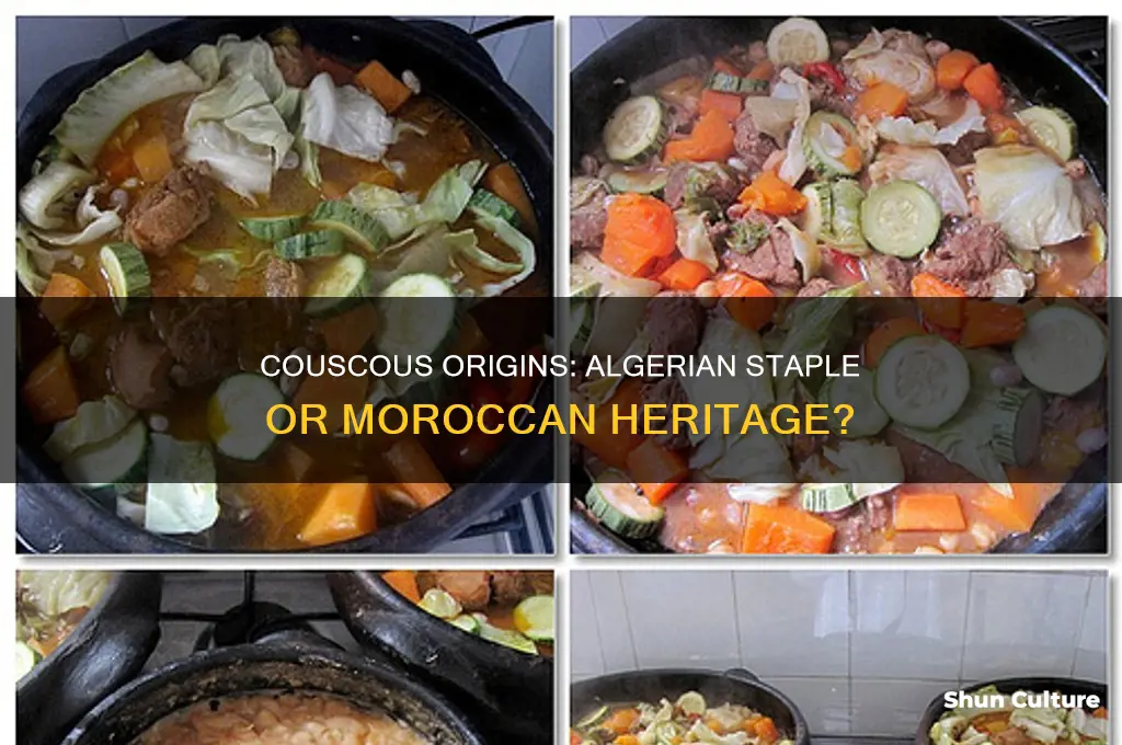 is couscous algerian or moroccan