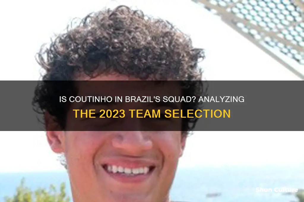 is coutinho in brazil squad