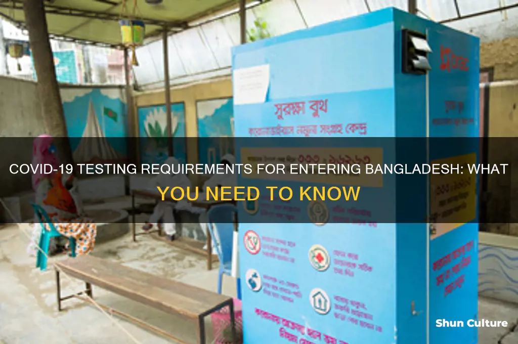 is covid test required to enter bangladesh