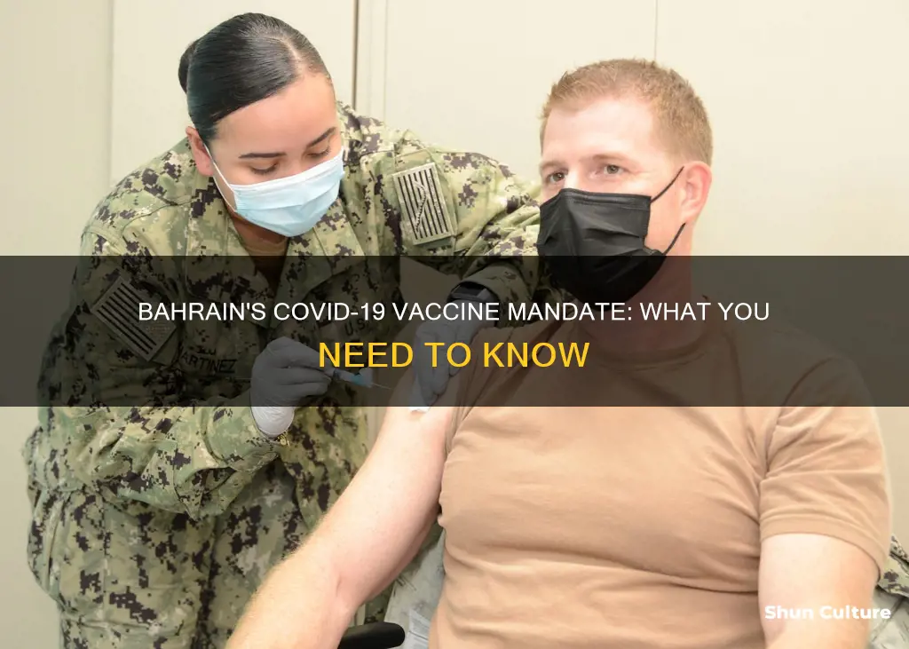 is covid vaccine mandatory in bahrain