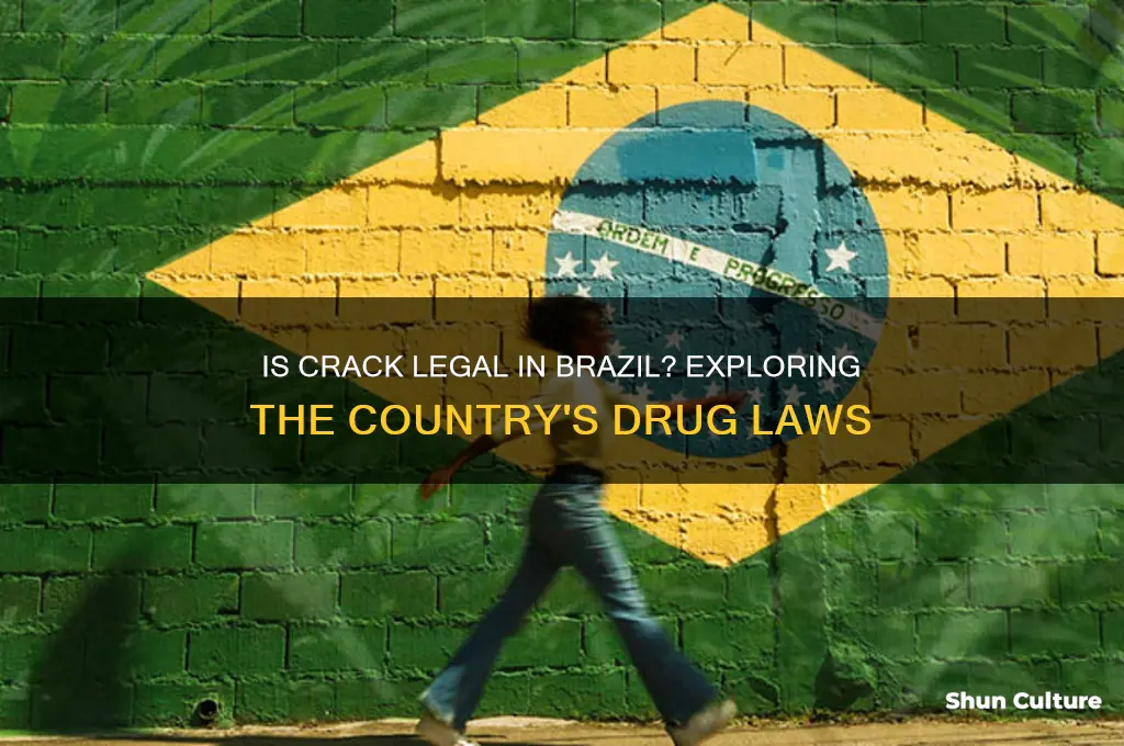 is crack legal in brazil