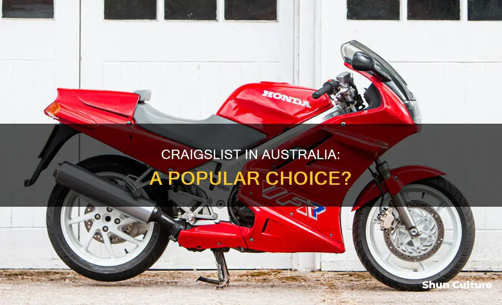 is craigslist popular in australia