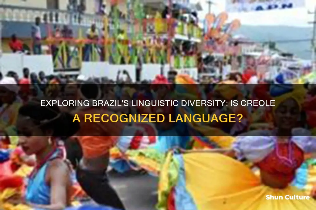 is creole a language in brazil