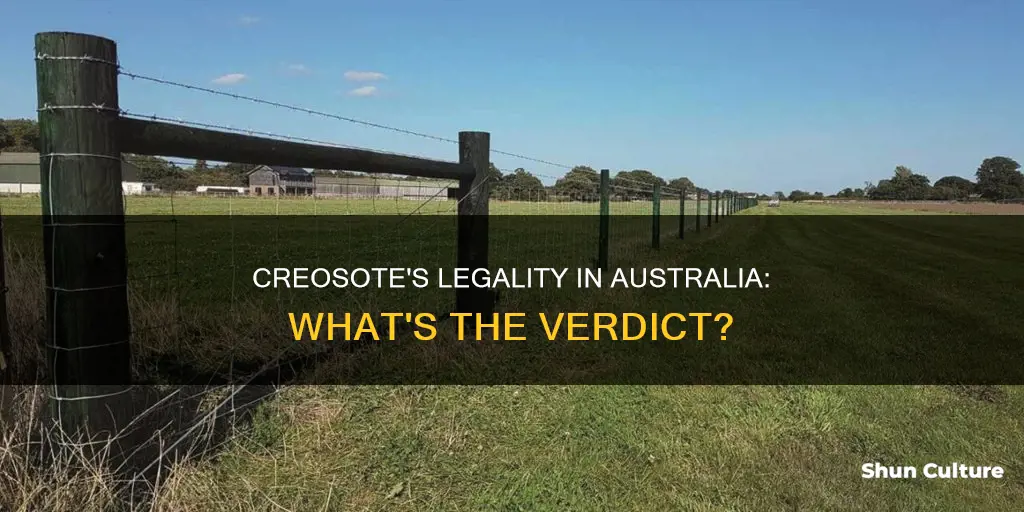 is creosote banned in australia