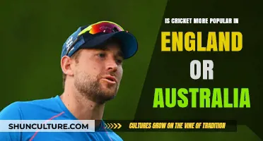 Cricket's Popularity: England vs. Australia
